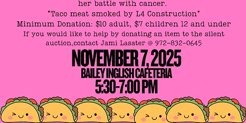 Jo-Ann Lancaster Street Taco Dinner & Silent Auction