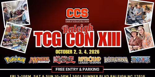 Raleigh TCG Con XIII