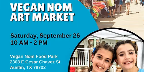 Kids Markets At Vegan Nom Art Market