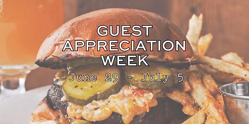 Guest Appreciation Week!