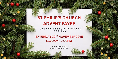 St Philip\u2019s Church Advent Fayre
