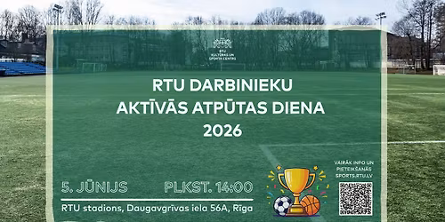 RTU darbinieku akt\u012bv\u0101s atp\u016btas diena 2026