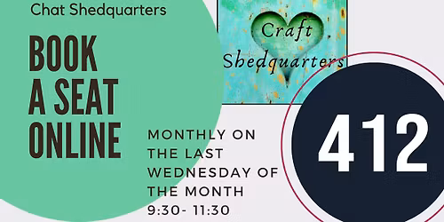 Monthly Chat Shedquarters at Four1Two