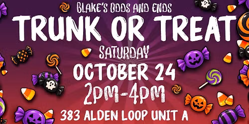 Blake's Odds and Ends Trunk or Treat