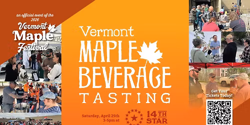 Vermont Maple Beverage Tasting