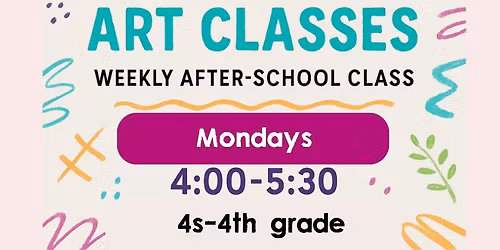 Mixed Elementary Art Club @studio4319