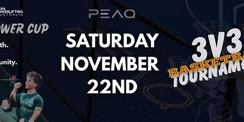 PEAQ Power Cup and 3V3 Basketball Tournament \ud83d\udcaa
