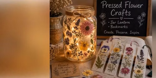 Make Your Own Pressed Flower Lantern