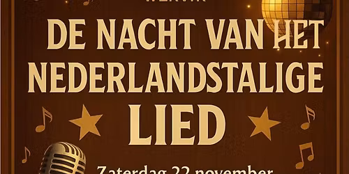 De nacht van het Nederlandstalige lied
