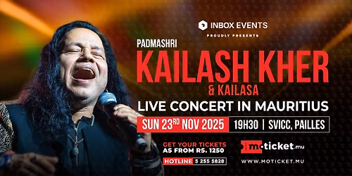 PADMA SHRI KAILASH KHER & HIS BAND KAILASA LIVE CONCERT