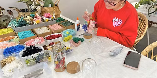 Create Your Own Everlasting Flower Arrangement in a Glass Dome