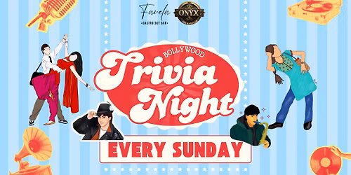 BOLLYWOOD TRIVIA NIGHT