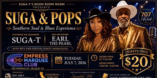 Suga-T's Boom Boom Room Featuring "Suga & Pops Barbeque & Blues Experience" In Vallejo
