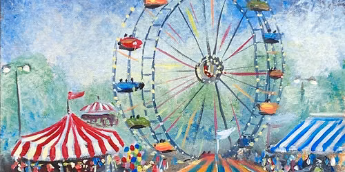 Summer Fest Canvas Paint and Sip