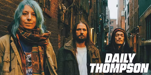 Live: DAILY THOMPSON | "Desert Grunge", Stoner & Alternative \u2013 Stuttgart\/Goldmark's + YEAST MACHINE