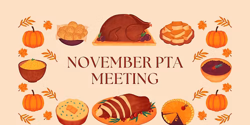 November PTA Meeting