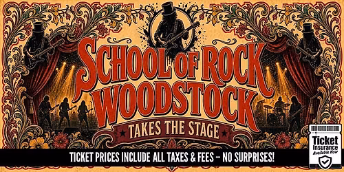 Takes the Stage: School of Rock Woodstock