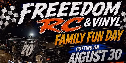 Family fun day at freedom RC and vinyl