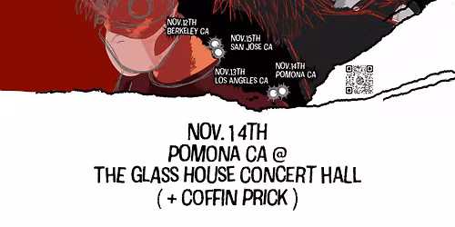 Melt Banana with support from Deaf Club, Dream Mega, and Coffin Prick - Pomona, Ca