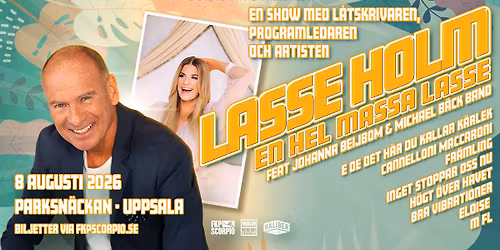 Lasse Holm - En Hel Massa Lasse | Uppsala