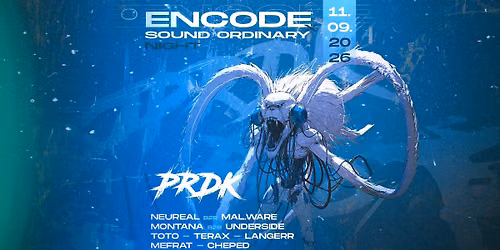 ENCODE x Sound Ordinary night