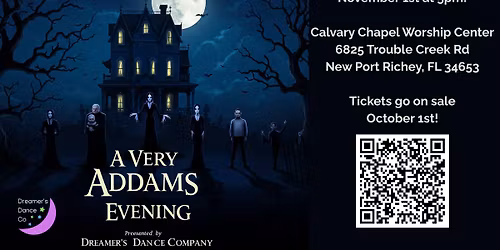 A Very Addams Evening - A Charity Show!