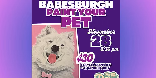 Paint Your Pet Workshop