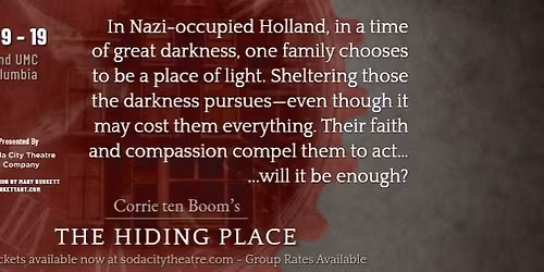 Corrie ten Boom\u2019s The Hiding Place