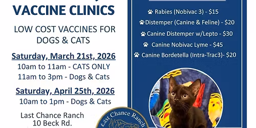 Spring Vaccine clinic