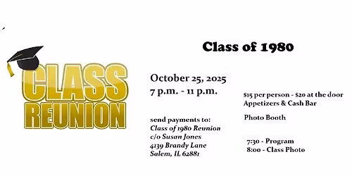 Class of 1980 - 45th Class Reunion