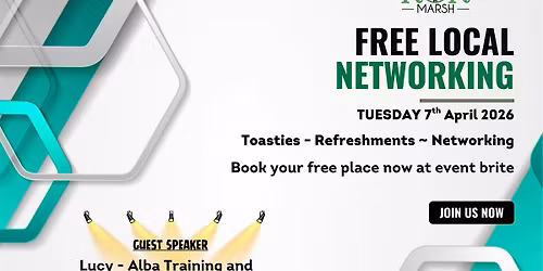 FREE NETWORKING \u2013 April Networking Event!