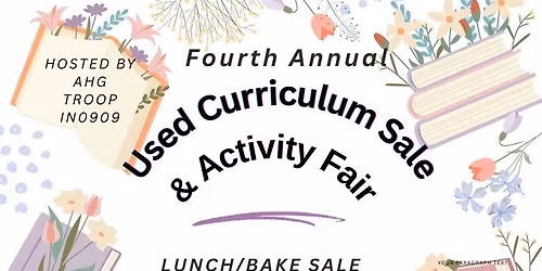 4th Annual Hancock County Used Curriculum Sale & Activities Fair!