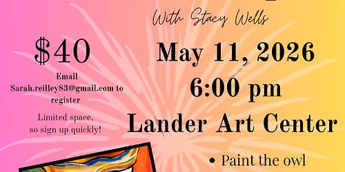 LVHS Speech and Debate paint and sip 