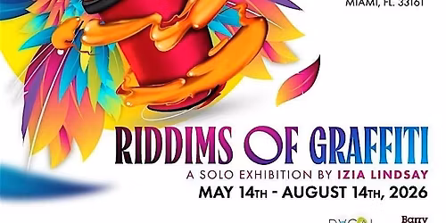 Riddims of Graffiti: A Solo Exhibition by Izia Lindsay