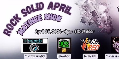 Torch Red | The Instamatics | Glowbox | The Grimly Pleased