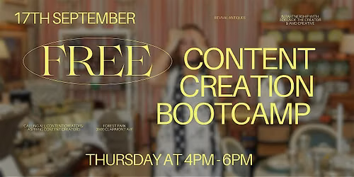 Content Creation Bootcamp