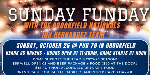 Sunday Funday with the Nationals 10U Hernandez Team
