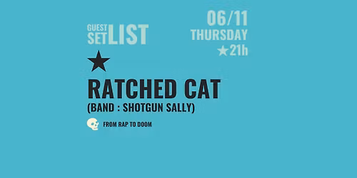 RATCHED CAT \/\/ 06.11. @21h \/\/ NASSAU BAR