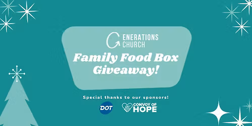 Annual Family Food Box Giveaway