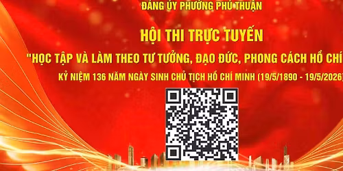 H\u1ed9i thi tr\u1ef1c tuy\u1ebfn h\u1ecdc t\u1eadp v\u00e0 l\u00e0m theo t\u01b0 t\u01b0\u1edfng \u0111\u1ea1o \u0111\u1ee9c phong c\u00e1ch H\u1ed3 Ch\u00ed Minh 