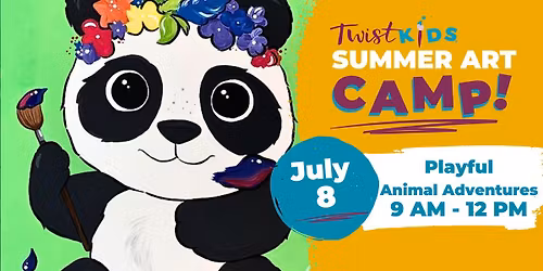 Kids Camp Day 3: Artsy Panda and Frame