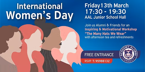 International Women's Day Workshop "The Many Hats We Wear"