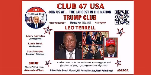 Club 47 USA May 11 Meeting