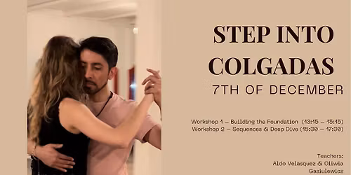 Workshops \u2013 Step into Colgadas \ud83d\udc83\ud83d\udd25