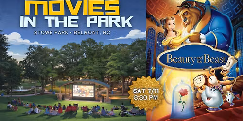 BELMONT Movie In The Park - Beauty and the Beast