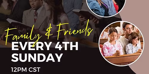 Family & Friends Day!