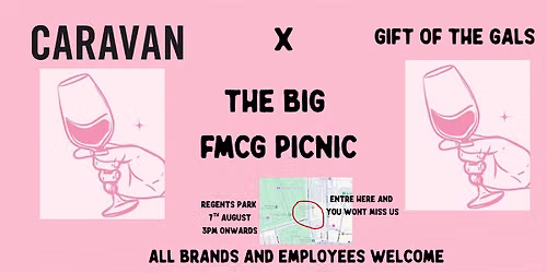 THE BIG FMCG PICNIC!!!! GIFT OF THE GALS X CARAVAN