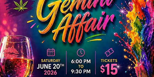 Puff Sip & Paint Gemini Affair