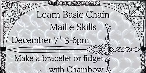 Learn Basic Chain Maille Skills with Justine!