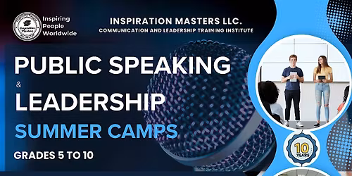 Public Speaking and Leadership Summer Camps in Irving